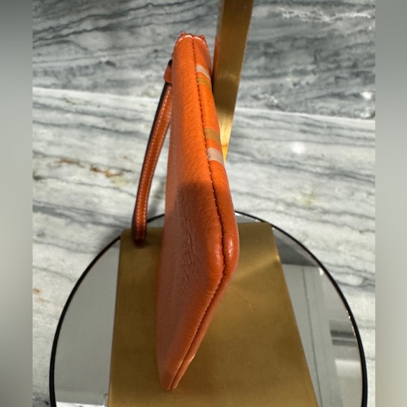 COACH Corner Zip Wristlet With Coach Stripe - Picture 6 of 7